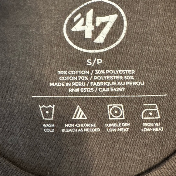 Charcoal Grey Georgia Bulldog Graphic T-Shirt size Small - Picture 5 of 5